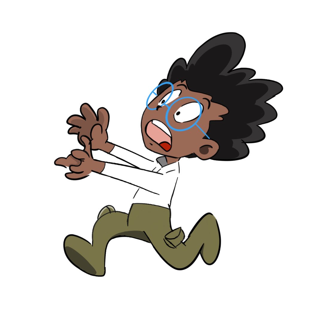 1.1 Channing Bailey Chibi Running Illustration